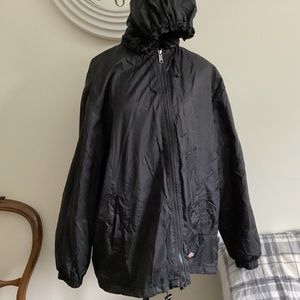 Dickies windbreaker black size large